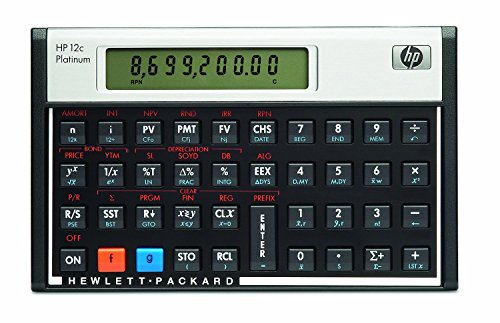 HP 12CP Financial Calculator (Renewed)