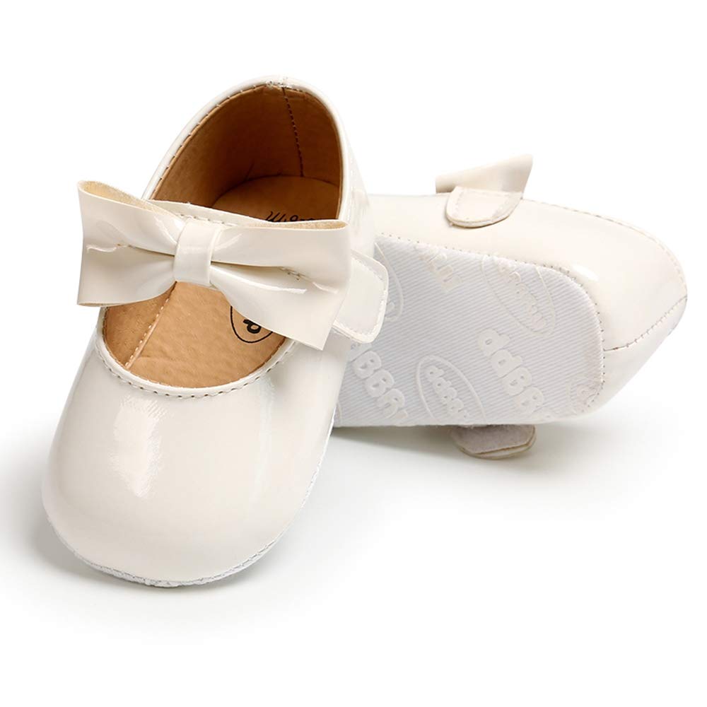 RVROVIC Baby Girl Moccasins Infant Princess Sparkly Premium Lightweight Soft Sole Prewalker Toddler Girls Shoes — view 13
