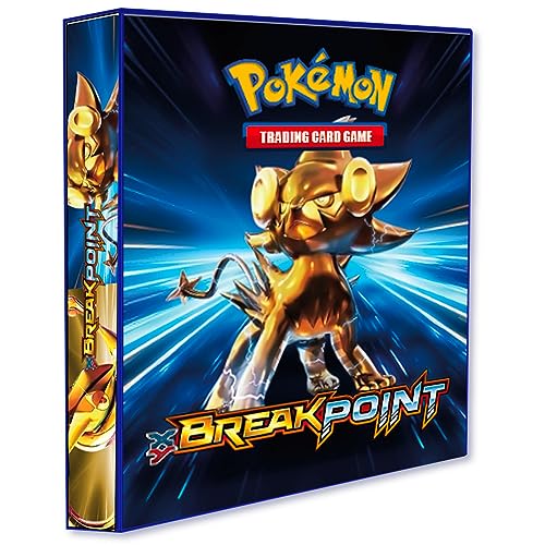 Álbum Pokémon Pasta tipo Fichário para Cards - XY BREAK POINT