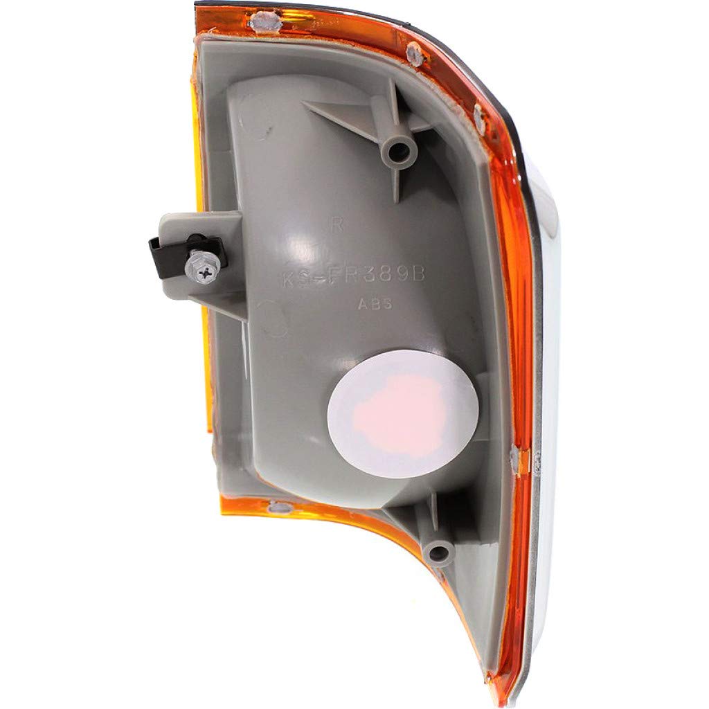 For Ford F-150 / F-250 / F-350 Corner Light 1987 88 90 1991 Passenger Side | Amber Lens | FO2521106 | E9TZ13200E
