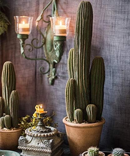 Gentille RusticReach Artificial Cactus in Brown Pot