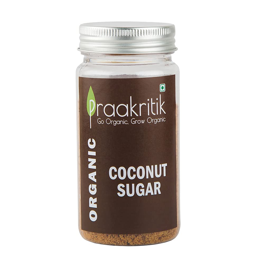 Praakritik Coconut Sugar 300G- Organic Coconut Palm Sugar with No Preservatives - Healthy Natural Unrefined Pure Sugar - Palm Sugar for Baking (B08QCGDH71) Amazon Price History, Amazon Price Tracker