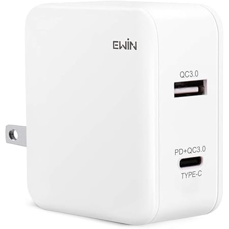 Amazon Quick Charge 3 0 Power Delivery対応 Ewin Ac式充電器