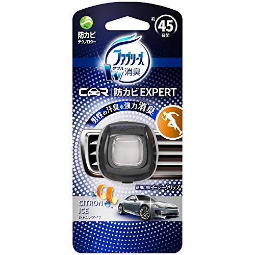 《Set sale》 P&G Fabry's Easy Clip Antifungal Expert Citron Ice (2.2mL) x3 set Deodorant and air freshener for car air conditioner [P&G]