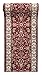 Produktbild Läufer Teppich Flur in Rot - Orientalisch Klassischer Muster - Brücke Läuferteppich nach Maß - 80 cm Breit - AYLA Kollektion von Carpeto  - 80 x 375 cm