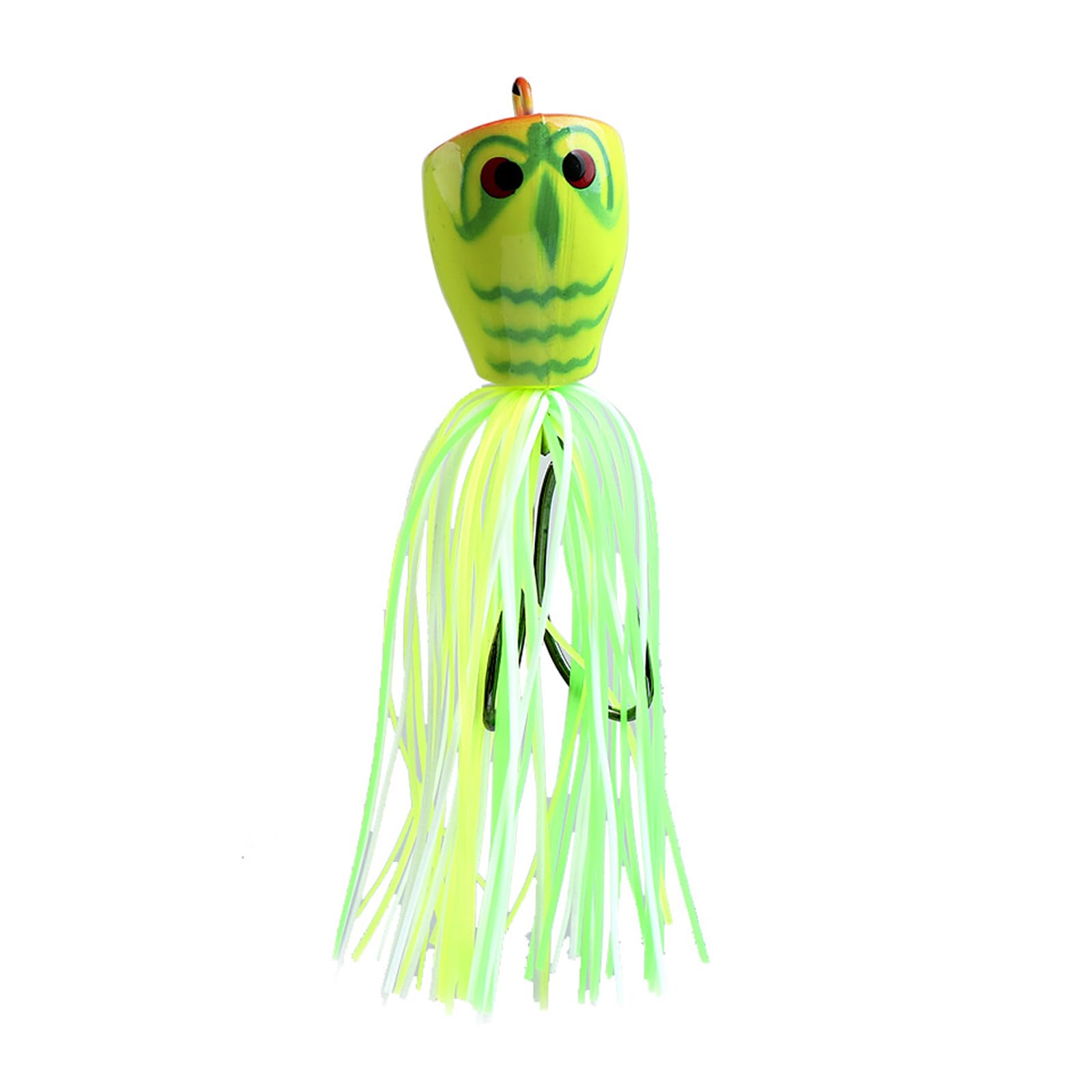 QIAOLIDA Fishing Squid Lures Soft Glowing Octopuses Trolling Saltwater Lures Baits with Hook Octopuses Skirt Trolling Swimbait