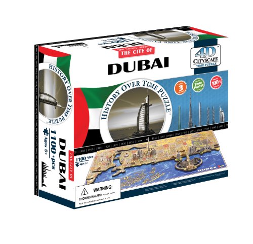 Preisvergleich Produktbild 4D Cityscape 40046 - Dubai Puzzle