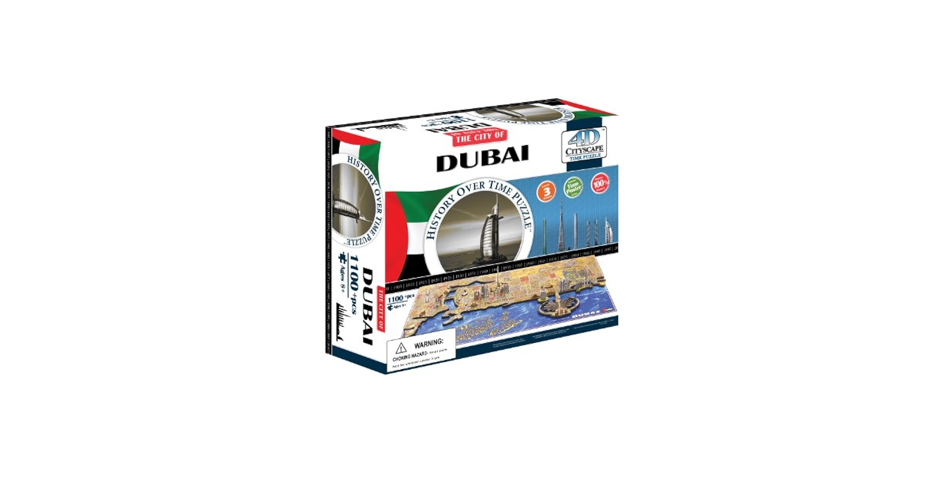 Amazon.com: 4D Cityscape Dubai Time Puzzle : 4DCityscapeInc