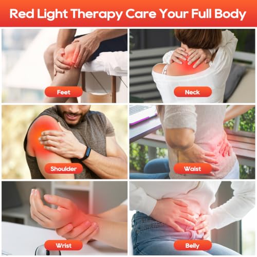 Image of Red Light Therapy for Body and Face, 660nm 850nm 940nm Infrared Redlight