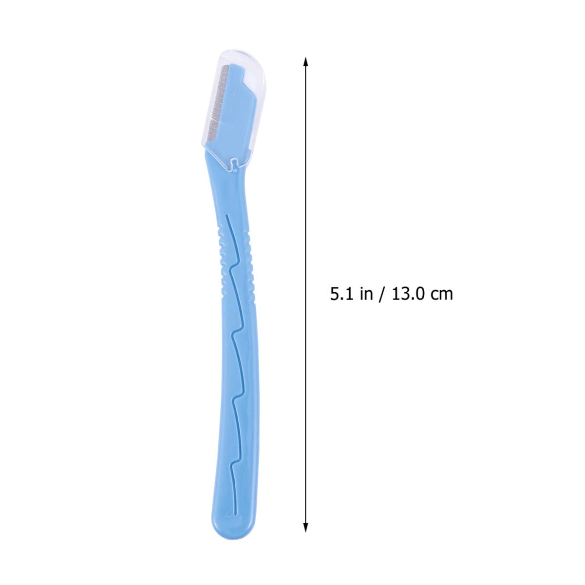 OHPHCALL 3pcs Eyebrow Razor Portable Easy to Clean Stainless Steel Safety Knives Makeup Kit for Women Girls Travel-friendly