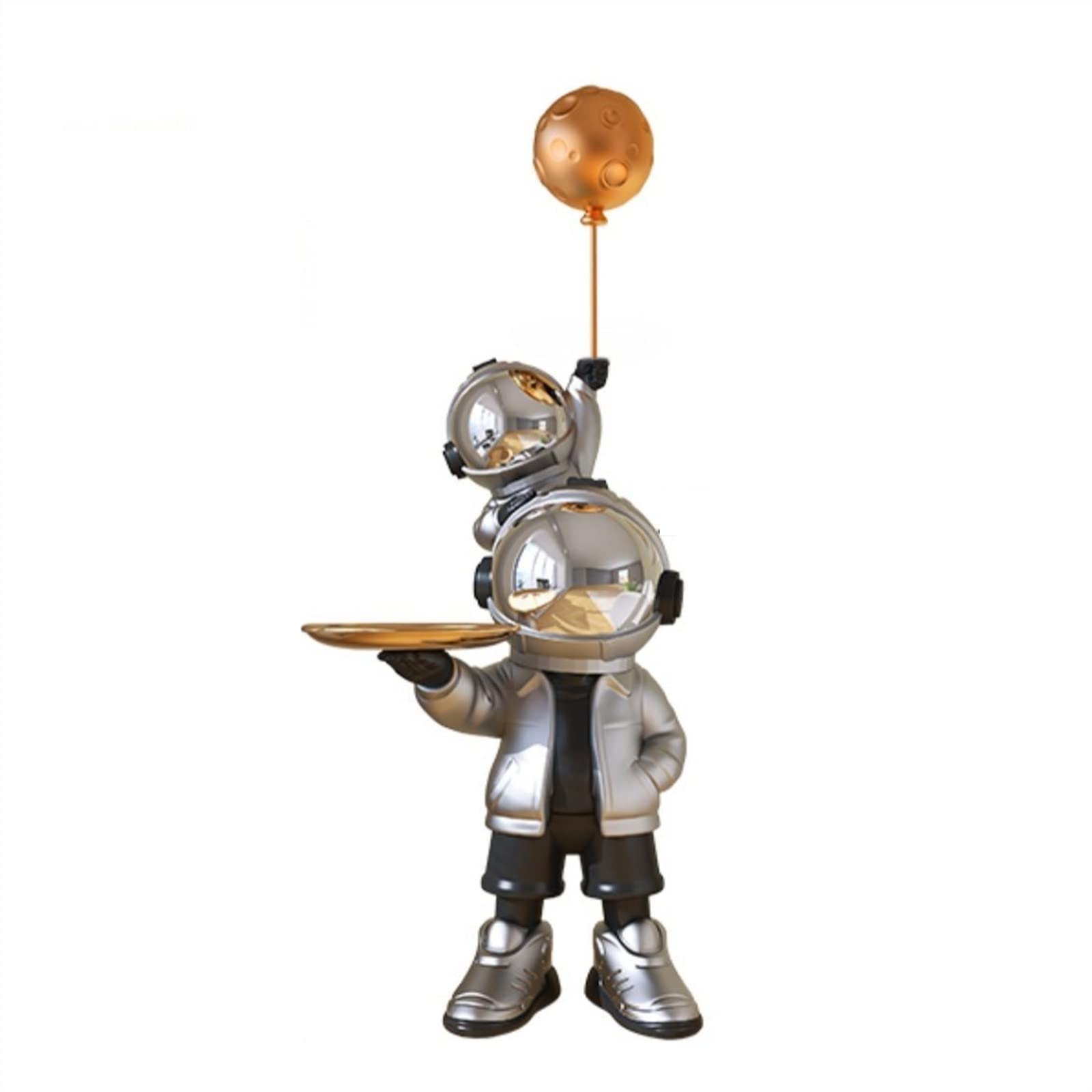 WAOCEO Sculpture Statue Large Astronaut Astronaut Floor Ornaments Living Room Home Decorations modern home decoration