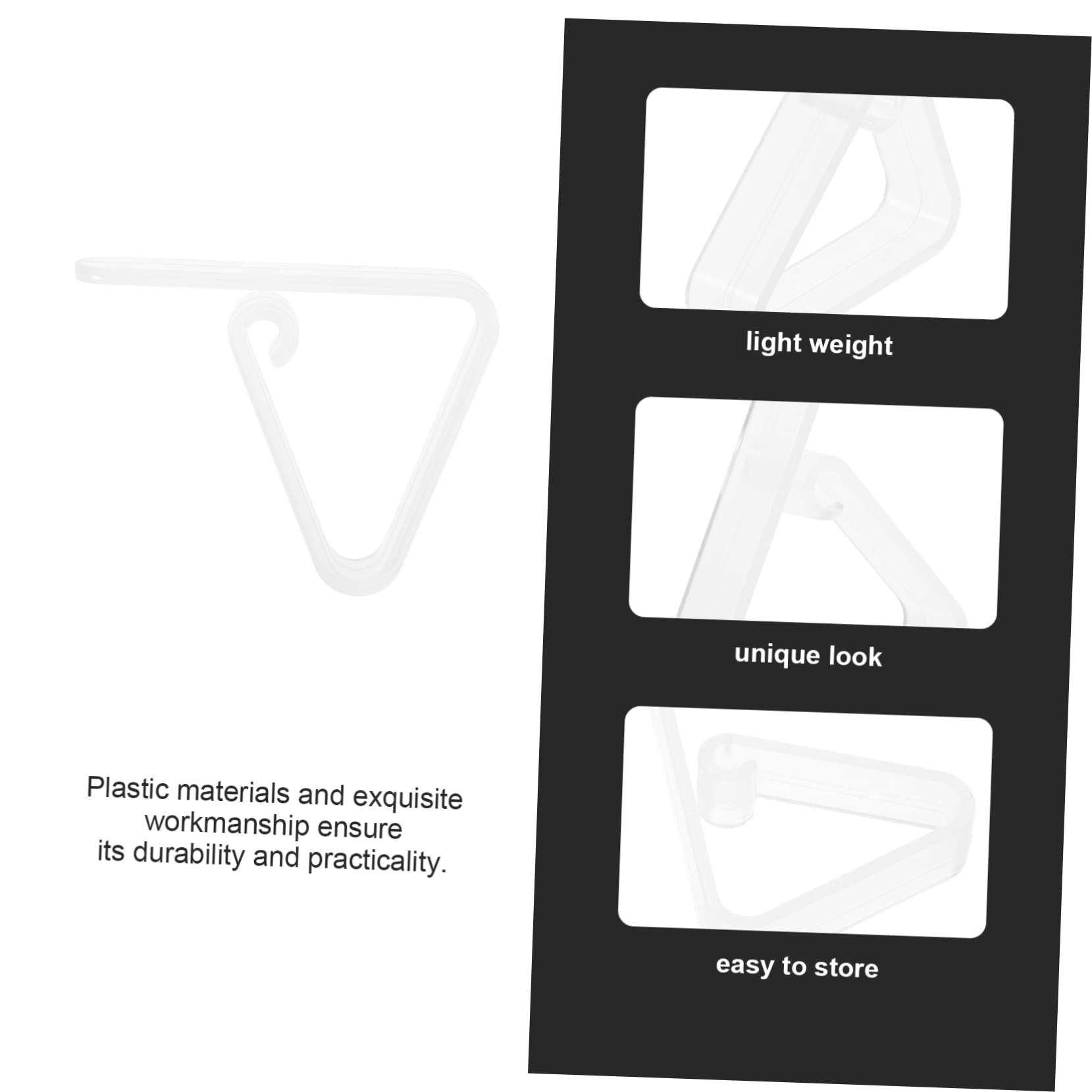 Didiseaon 100 Pcs Tablecloth Clip Table Cover Holder Tablecloth Clamps Camping Table Clips Tablecloth Holder Clips Picnic Tables for Outdoors Plastic Tablecloth Fixator Cover Clip Buckle