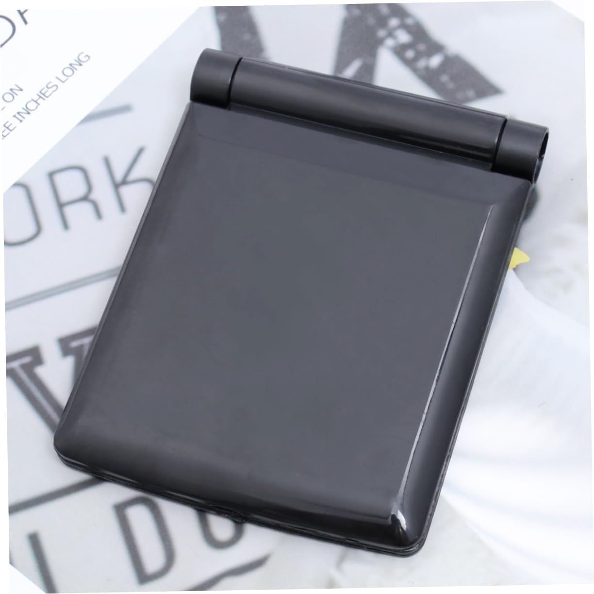 DOITOOL 3stücke Kosmetikspiegel Mit Helligkeits-LEDs Tragbarer Faltbarer Mini-Spiegel Für Makeup Unterwegs Kompaktes Design Schwarz Für Handtasche Oder Reise