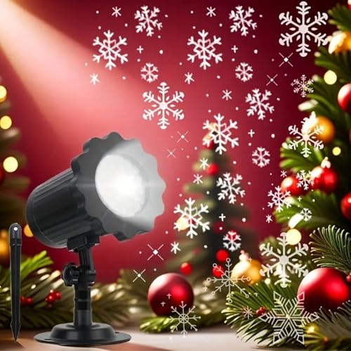 Christmas Snowflake Projector Lights