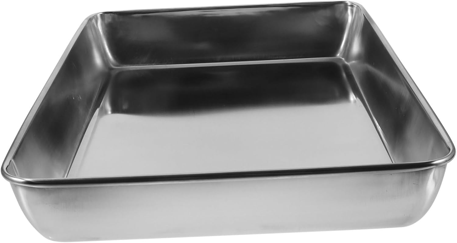 Metal Bird Bath Tub for Cage Bird Cleaning Basin Pigeon Shower Bathtub Cage Accessory