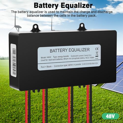 Ecualizador Activo para Baterías, Equilibrador de Voltaje y Transferencia de Energía, 4S, 6 V, 9 V, 12 V, para Sistema de Protección de Baterías de Litio en Automóvil, Barco y Paneles Solares miniatura 2