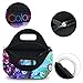 icolor Soft Neoprene Lunch Bag,Large Size Lunch Tote Box HandBags,Lightweight, Insulated and Reusable with Adjustable Shoulder Strap