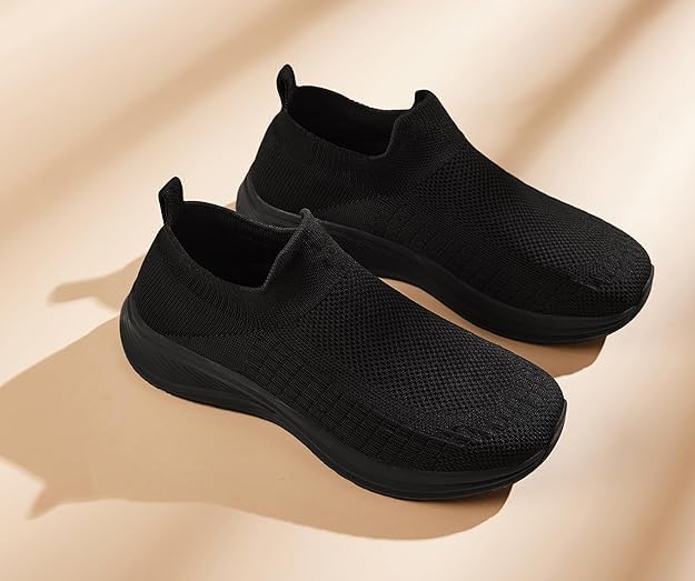 Women's Slip On Walking Shoes Non-Slip Socks Shoe Lightweight Breathable Mesh Sneakers for Everyday Comfort & Style | Perfect for Work Travel 6
