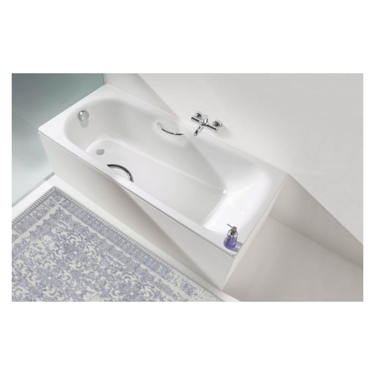 Kaldewei Saniform Plus modelo 362-1 - Bañera (160 x 70 x 40 cm), color blanco