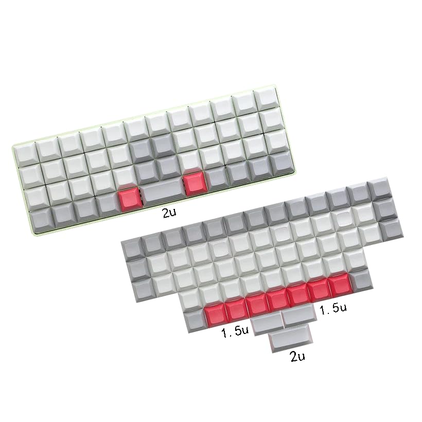 Amazon.co.jp: YMDK DSA ブランク PBT キーキャップ オーソリニア
