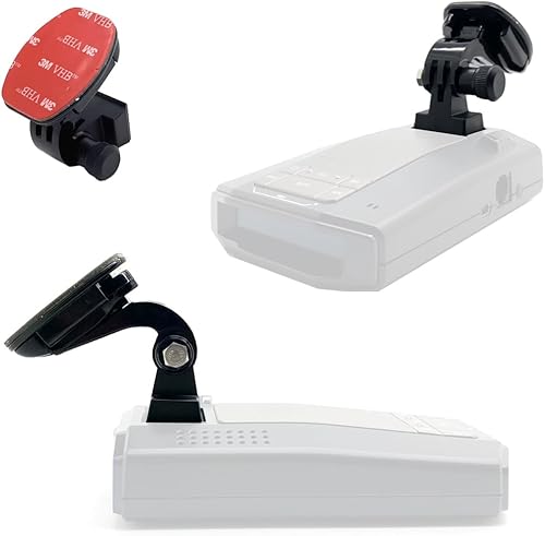 LycoGear Detector de radar fácil imán adhesivo montaje para Escort MAX360C MAX 3 4 EX, iX, iXc, Beltronics GT-1, GT-360 Cobra DualPro 360 Detectores