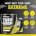 Tuff Grip Extreme Non-Skid Paint for Ramps, Floors, Decks & Stairs – Textured Anti-Slip Grip Coating for Slip Resistant Traction (Sand)