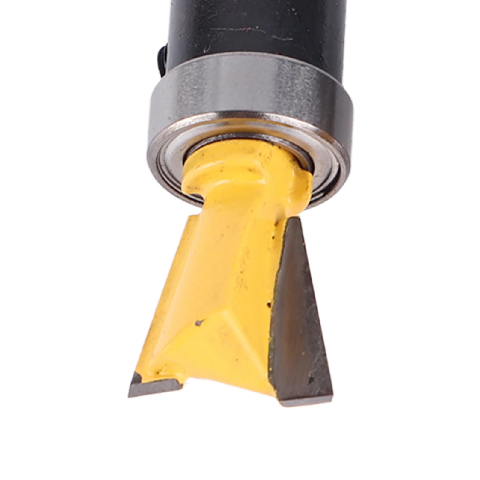 Dovetail Bit Joint Router with Bearing for Precise Cutting, High Strength and Wear , Suitable for Desktop Portable Router, 2PcsSet