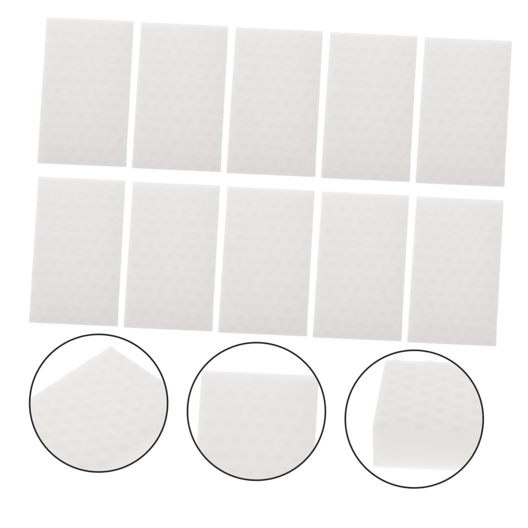 iplusmile Lot de 10 Éponges de Nettoyage en Haute Densité, Blanc, pour Vaisselle, Enlève Efficacement la Graisse, la Cuisine
