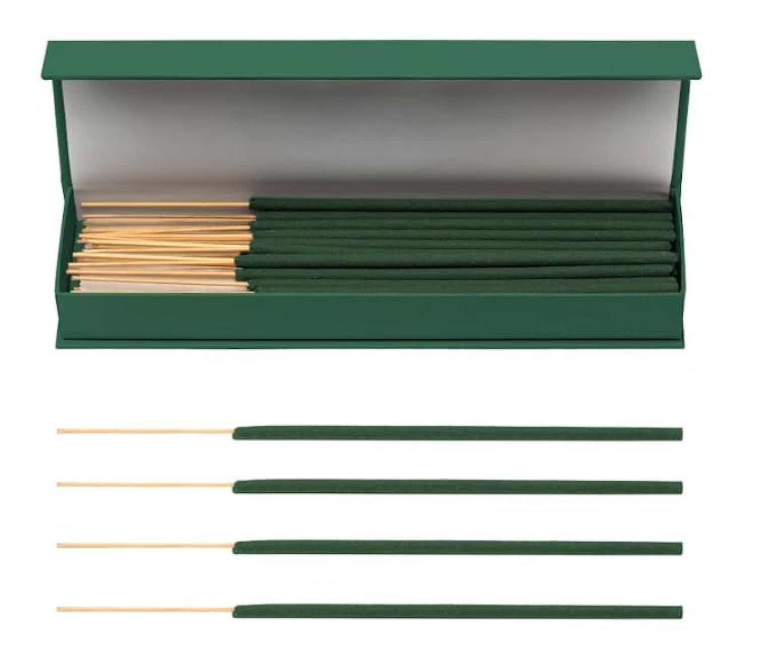 Luxury Incense Sticks (30pcs) - Vetiver Cedar | Vegan, Cruelty-Free, Earth-Friendly | Inviting, Captivating, and Rich Incense | Mystical Fragrance Incense Stick