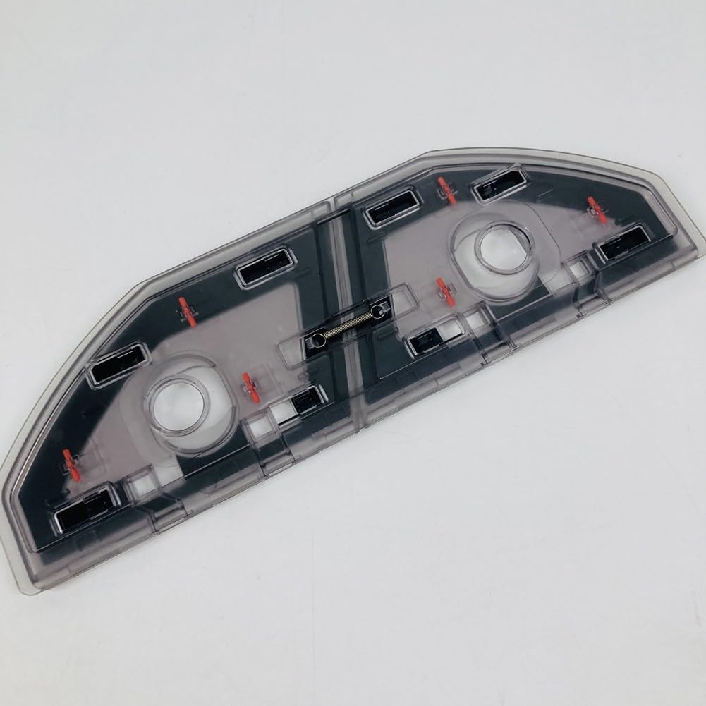 per sostituzione Mop Staffa e Panno Set EVE per Max Robotic per Aspirapolvere, Telaio in Plastica con Cuscinetti in Microfibra Pulizia Pavimento Casa