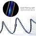 Micro USB Cable, Ztent PowerLine 0.8M Visible Flowing EL Light LED Charging Cords A Male to Micro B Charge and Sync Cord for Android Devices, Samsung Galaxy, Sony, Motorola and More