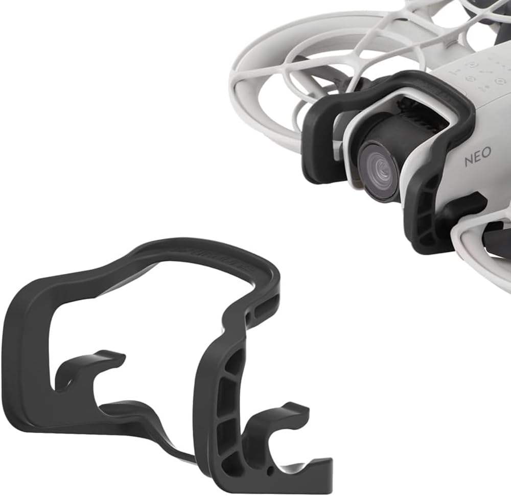 LHPHEIXDrone Gimbal Bumper for DJI NEO,Anti-Collision Gimbal Guard Bar,Quick Release Lens Scratch Protector for DJI Neo Accessories (Black)