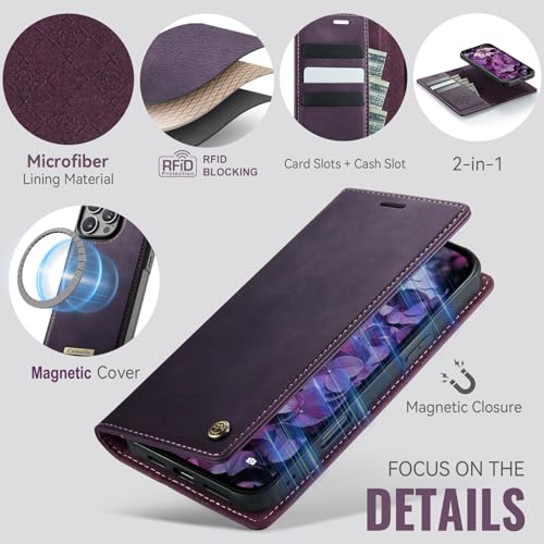 Étui en cuir pour iPhone 16 Pro Max : protégez ce qui compte avec élégance