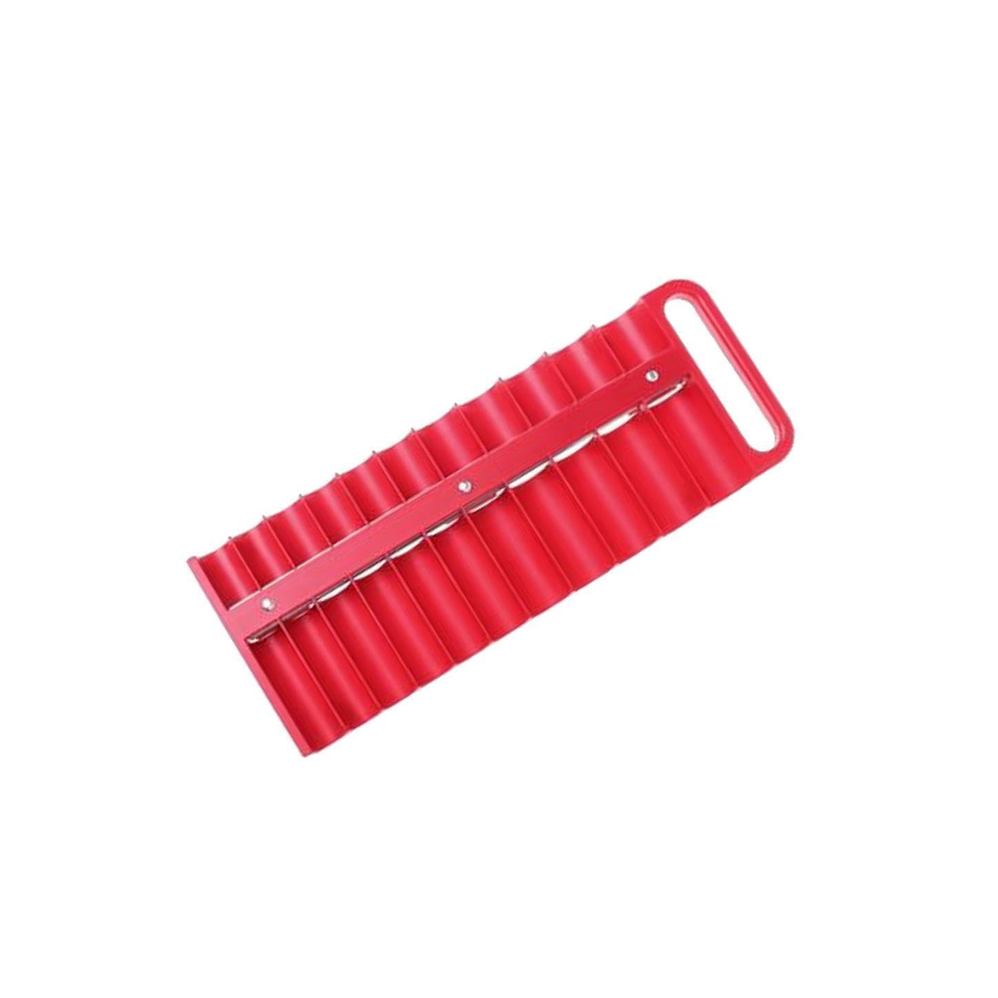 Le Porte-Douilles magnétique est la Solution idéale pour Organiser Vos Douilles en Atelier sur Chantier, permettant de Douilles Standard et Profondes dans Un Seul Support Pratique.