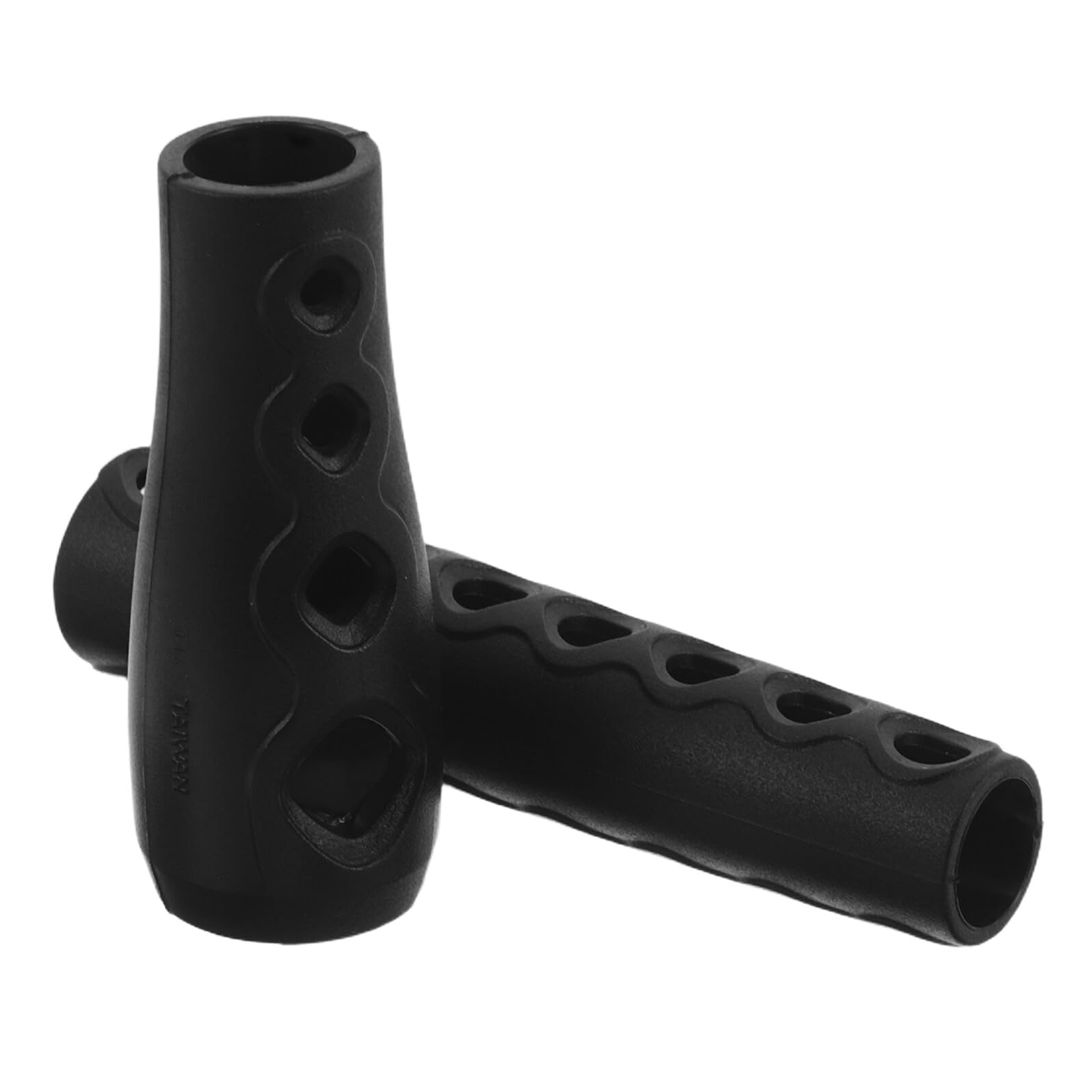 Protector de manguera de buceo en PVC negro para regulador de presión media-baja de 2 piezas 8