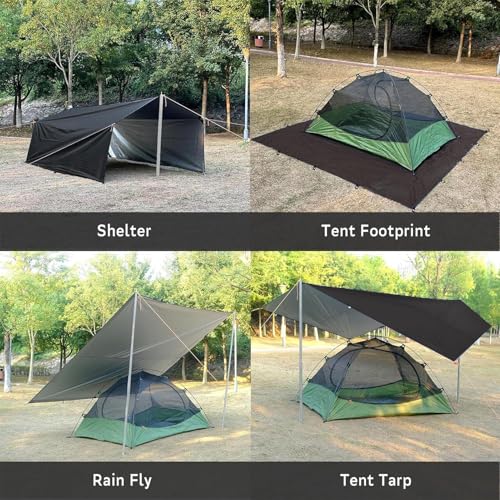 Tapis de sol pour camping abri résistant extérieur drap portable - 5