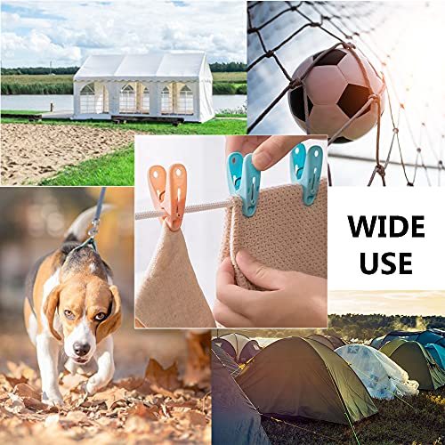 Flag Rope Nylon Rope 1/4 Inch Flagpole Rope Heavy Duty Strength Diamond Braid Polypropylene Outdoor Ropes For Flagline Halyard Swing Camping With 2 Steel Flag Snap Hooks- 50 Ft #TOP6