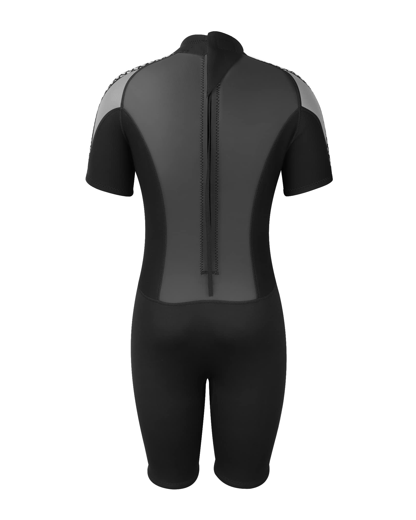 Owntop Muta Uomo Donna 3mm - Muta in Neoprene con Maniche Corte per Immersioni, Surf, Nuoto e Kayak - Protezione Termica e libertà di Movimento