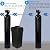 AFWFilters Built Combo Package Backwashing Carbon Filter and Premium Purolite C100E Resin 48k Whole House, On Demand Water Softener and Filter Package with Fleck 5600SXT Control Heads, Pentair Tanks