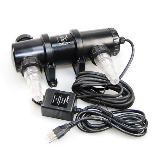 JebaoPU-13 Pond and Aquarium Clarifier, 13-watt, Black