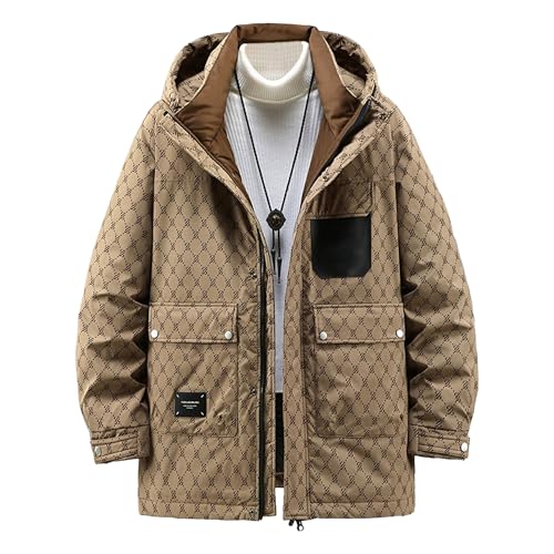 Veste d'hiver homme 4-9XL : la solution chaude et imperméable grande taille