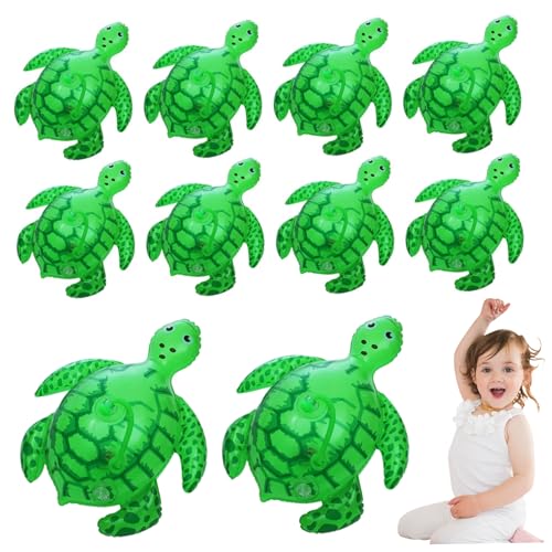 Ballons tortue de mer réalistes et lumineux de 50cm pour fête