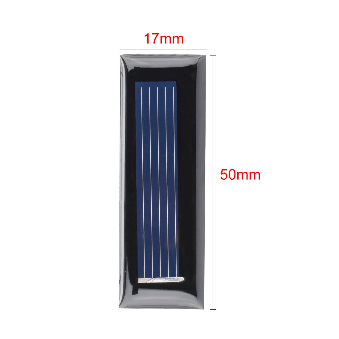 3x Sourcing Map Mini-Solarzelle – 5 V, 1 W, 200 MA, 130x60 Mm, Polykristallin, Für DIY Solarprojekte, Spielzeug & Beleuchtung