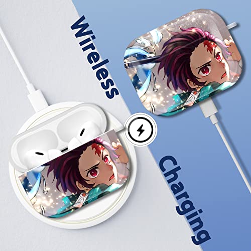Jowhep For Airpods Pro 2019/Pro 2 Case 2022 Cartoon Cute Anime Design Imd Cover Fashion Funny Fun Character Cool Kawaii Unique Cases For Apple Airpod Air Pods Men Boys Girls Kids Teen Black Boy #TOP3