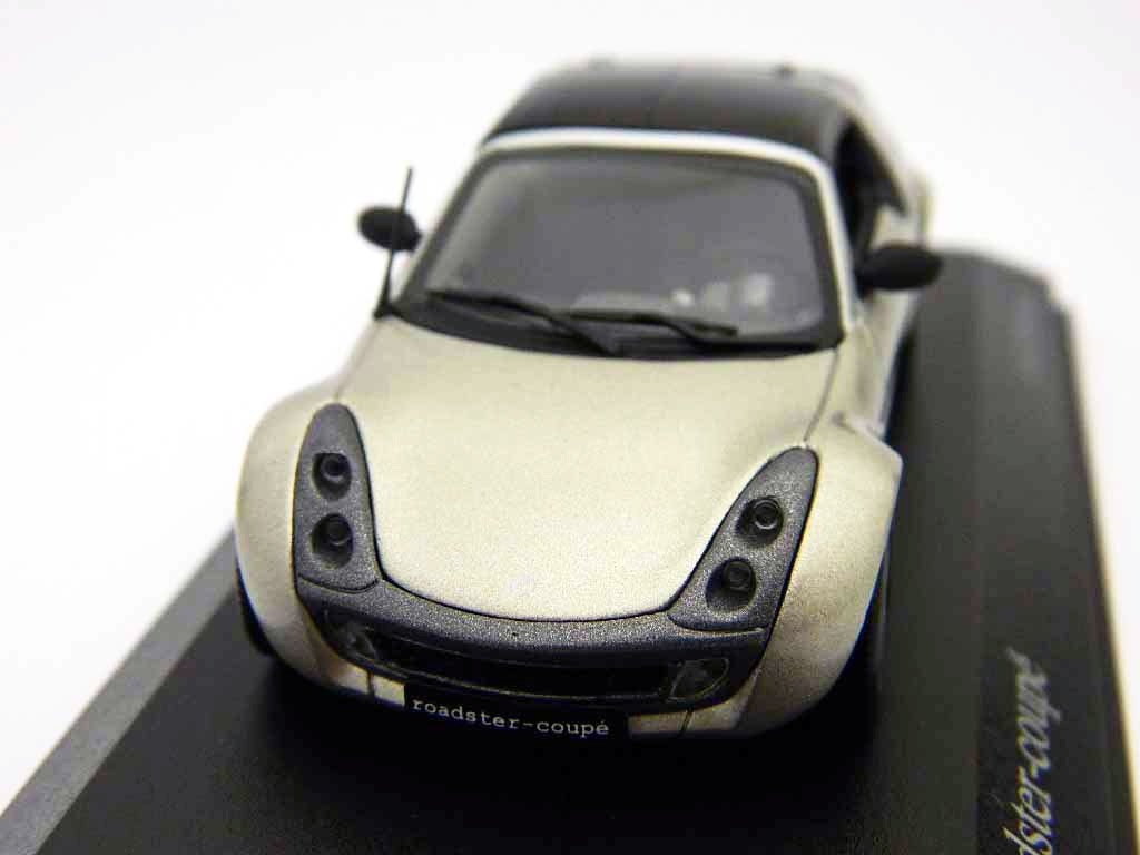 Smart Roadster Coupe' 2003 Silver Grey 1:43 Model 400032121
