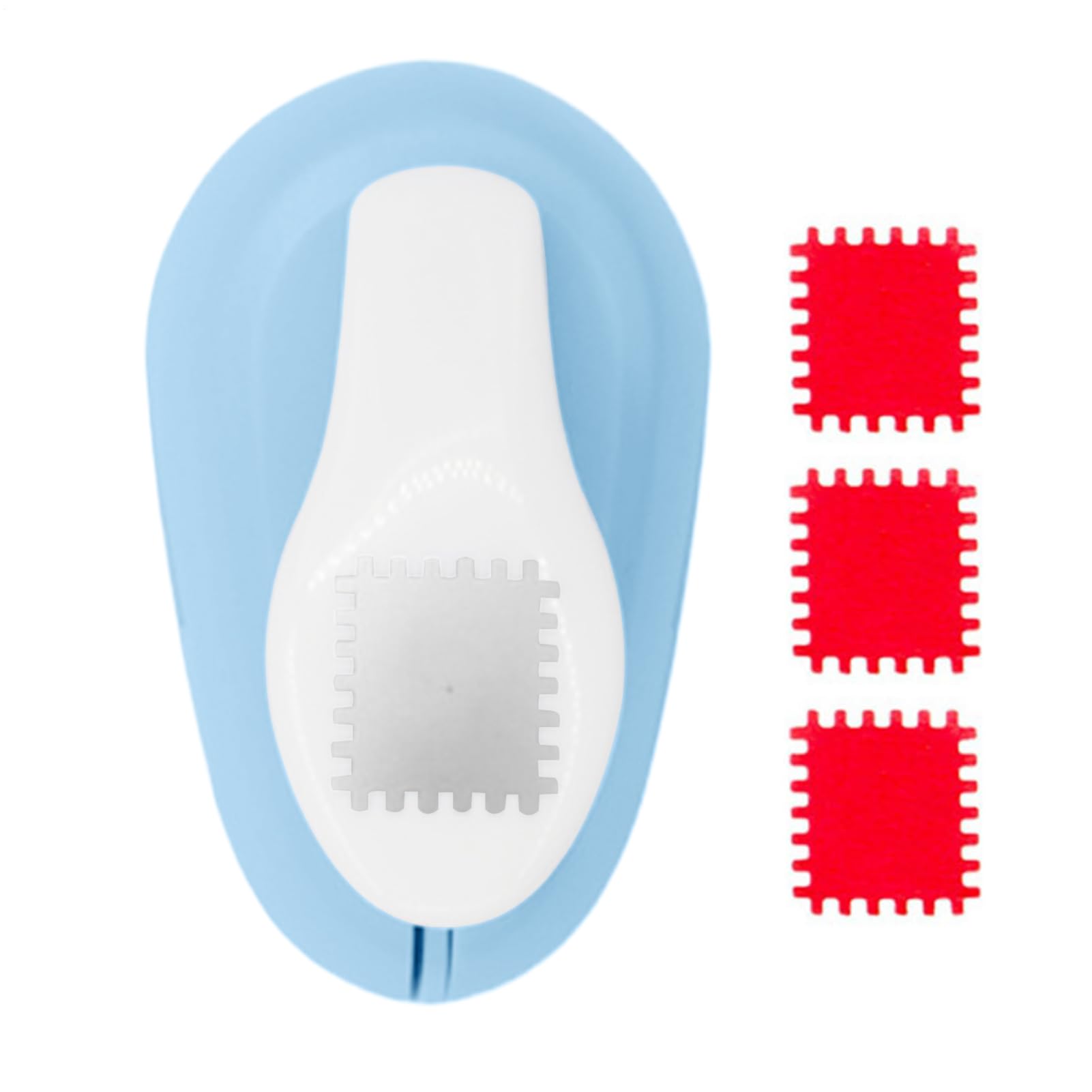 Stamp Puncher Square Scrapbook, Postage Stamp Embossing Punch, Lever Craft Hole Puncher, Embossing Stamps Punches for Crafting DIY Scrapbooking Card Making Arts Crafts Supplies Cutter