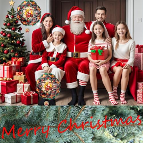 Christmas-Wind-Spinners-Santa-Claus-12-inch-Kinetic-3D-Metal-Garden-Outdoor-Decorations-Hanging-Ornament-Unique-Gifts-for-Thanksgiving-New-Year-Easter-Independence-Day Christmas Wind Spinners Santa Claus 12 inch Kinetic 3D Metal Garden Outdoor Decorations Hanging Ornament Unique Gifts for Thanksgiving New Year Easter Independence Day