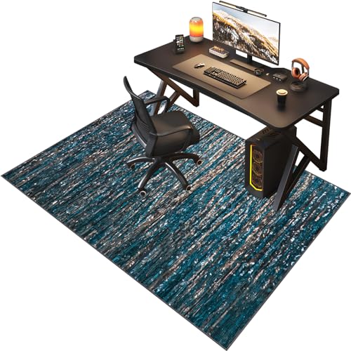 Chair Rolling Mat - Anti-Slip Carpet Protector Chair Mat - Computer Desk Floor Mat - Rectangle Floor Protector Mat for Gaming and Office Chairs 70 x 100 cm