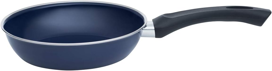Riess Classic - Hotel Profi Zwart/Blauw Boer Pan, Diameter-24 Cm Zwart