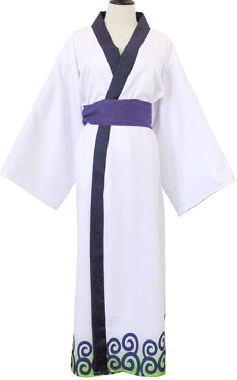 Anime Cosplay Costume Kimono Robe Full Suit Halloween Mens Cloak Bath Outfit